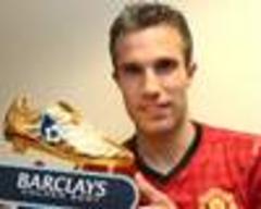 Van Persie picks up Premier League Golden Boot