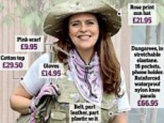 Want to be a Garden Girl? Fork out £387: Pitch selling clothes for green-fingered women proves popular at Chelsea