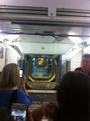here's what it looks like inside the space station control room
