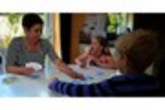 lesley plays the numbers game to help children