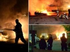 Sweden riots: Stockholm burns as rioters battle police after three days of violence in immigrant 'ghetto'